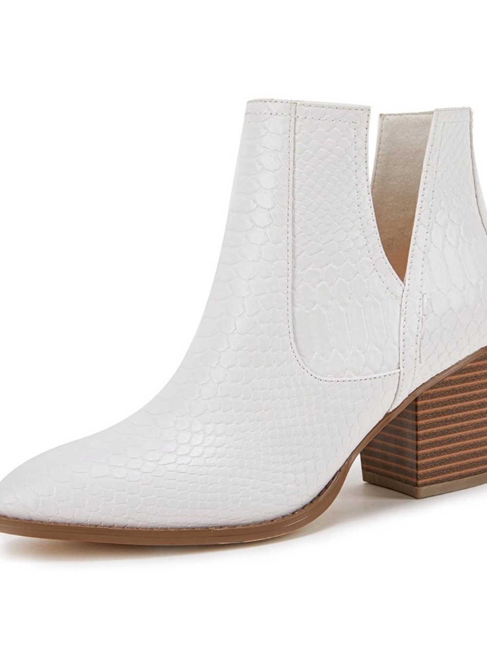 BRAND NEW ZBY Ankle Boots Color: Off white Sz:8.5